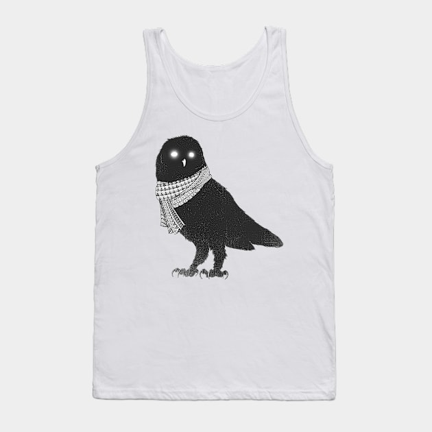 Owl Wanderer Tank Top by GODZILLARGE